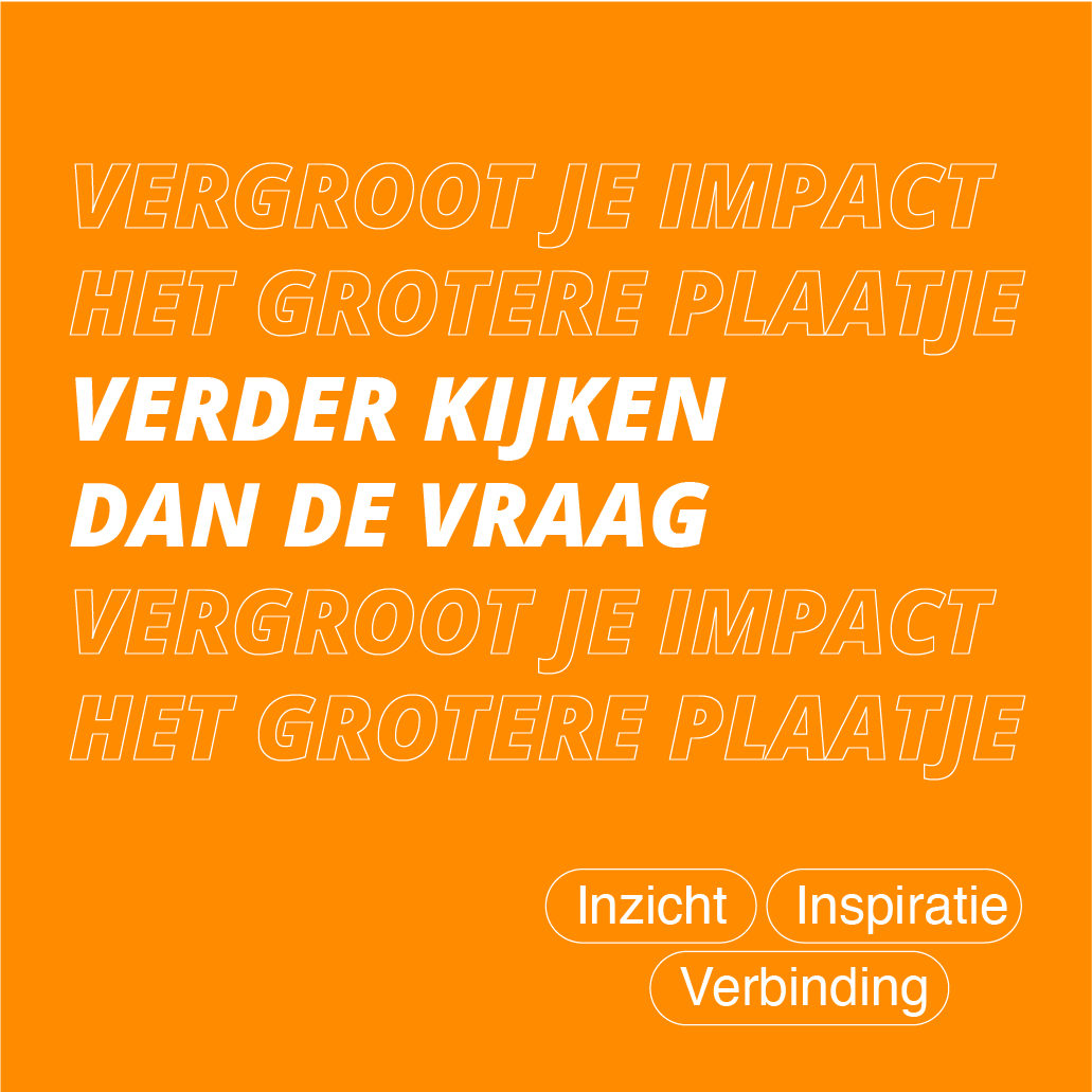 Vergroot je impact als business analist, het grotere plaatje als business analist, verder kijken dan de vraag als business analist tekst in header afbeelding Identify event amersfoort